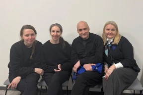 Фотафакт. Першае фота на волі вызваленых праваабаронцаў