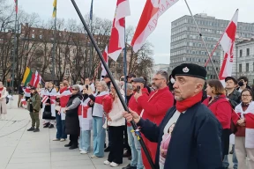 Дзень Волі-2026. Як беларусы адзначылі свята. «БНР абавязкова пераможа БССР». «Жыве Беларусь» на сайце прэзідэнта Літвы і наш сцяг у Еўрапарламенце