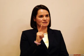 Ціханоўская: «Наша пазыцыя ў тым, што зараз ніякім чынам ня час паслабляць санкцыі супраць рэжыму Лукашэнкі ні ва Ўкраіне, ні ў Літве, ні ў Польшчы»